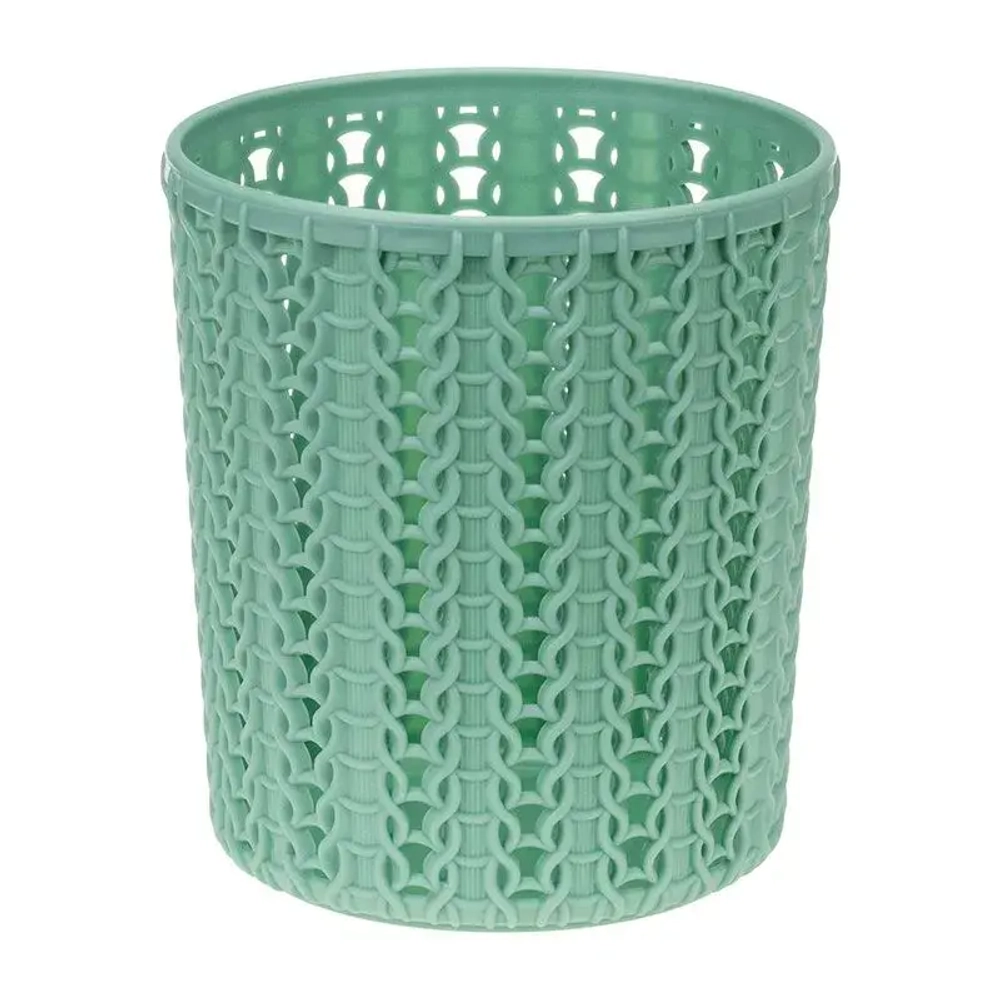 Подставка ВЯЗАНИЕ круглая Морская волна (комплект 20 шт)