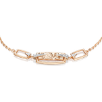 Браслет «Впечатление» из комбинированного золота c натуральными топазами white Артикул: 05-0759-00-201-1111