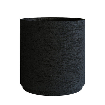 Кашпо CYLINDER XL EROSIA BLACK