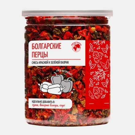Смесь болгарских перцев Планета Вкуса 130г