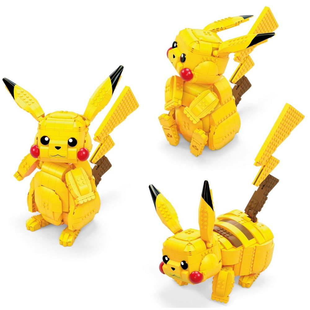 MEGA Pokemon - Большой Pikachu Набор строительных блоков 825 элементов FVK81