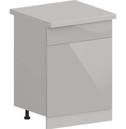 Кухня Модуль ШН1Я 601М Белый / Элен глянцевый