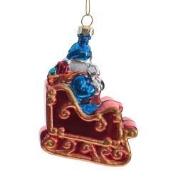 GAEM Украшение новогоднее "Дед Мороз", L8,5 W3,5 H12 см, 3в.