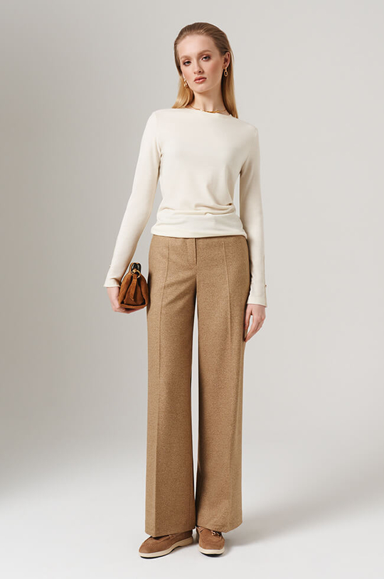 23095 Джемпер женский (молочный)