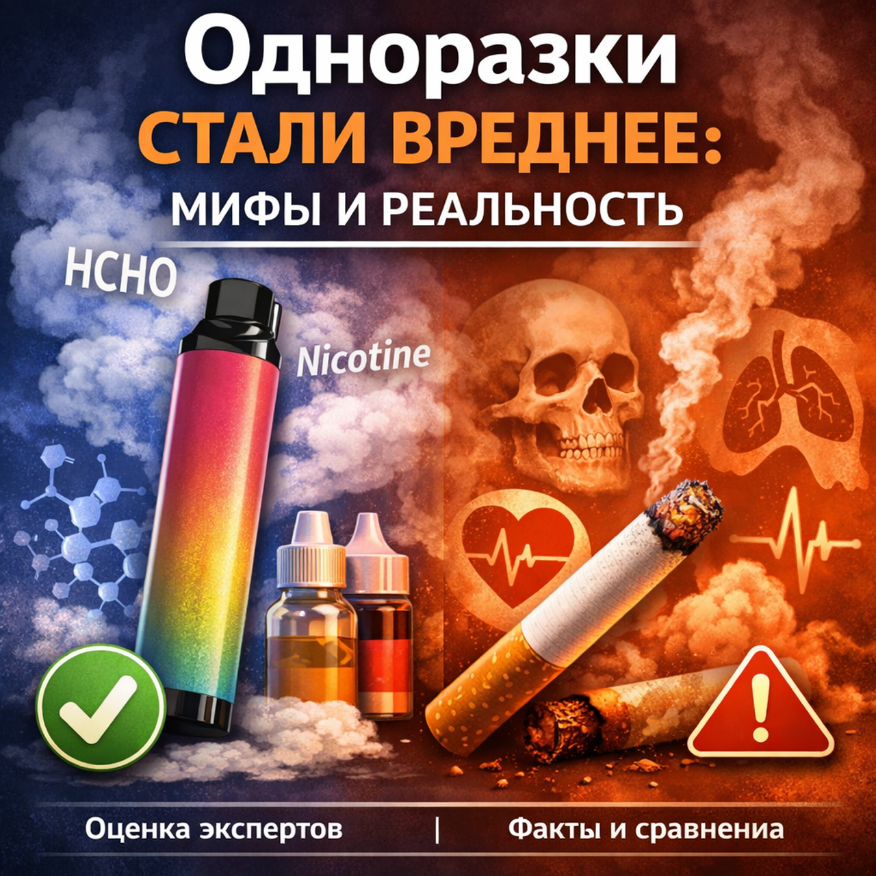 Правда ли, что одноразки стали вреднее: мнение экспертов и факты