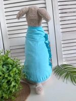 Трикотажная футболка для собак и кошек с рукавом