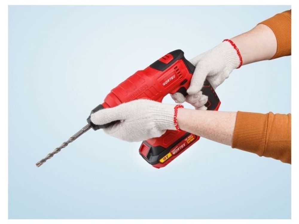 Аккумм перфоратор WORTEX CRH 1810 в чемодане
