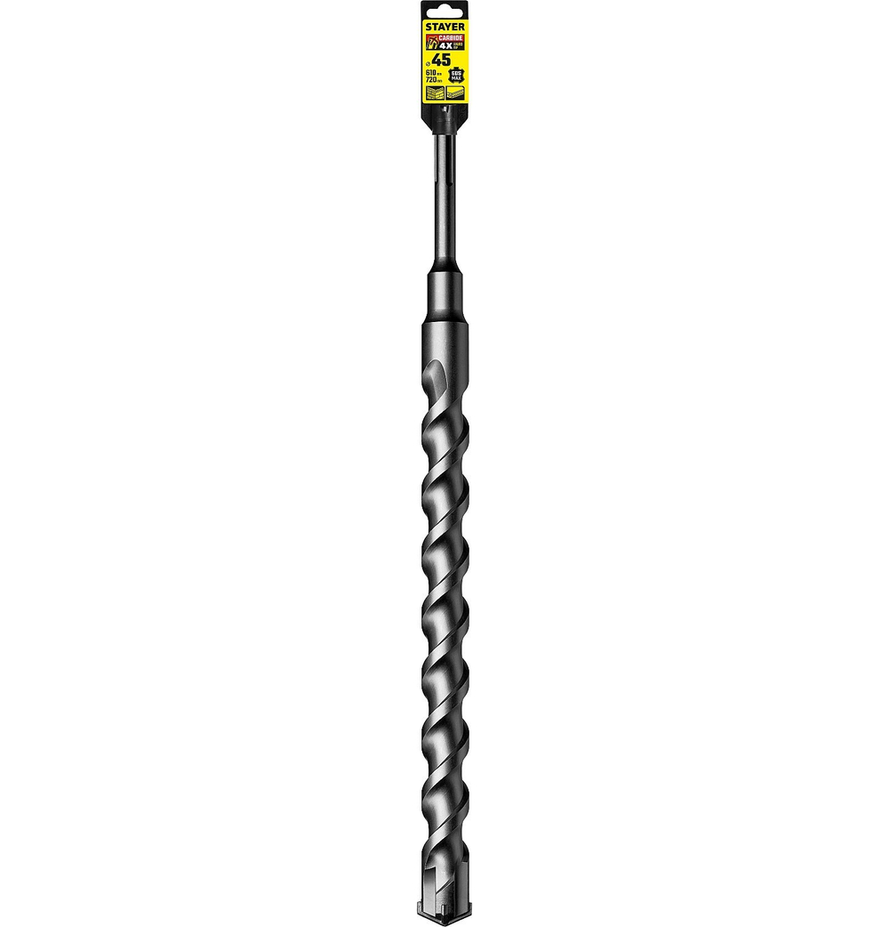 STAYER Hercules-4Х, 45 x 610/720 мм, SDS-max бур, Professional (29370-610-45)