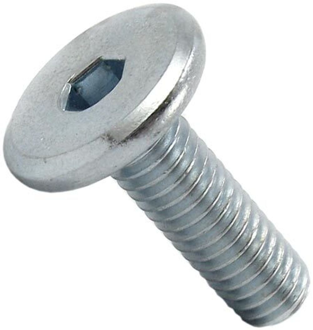 Винт с плоской головой и внутр. шестиграником М6х70 DIN 7420