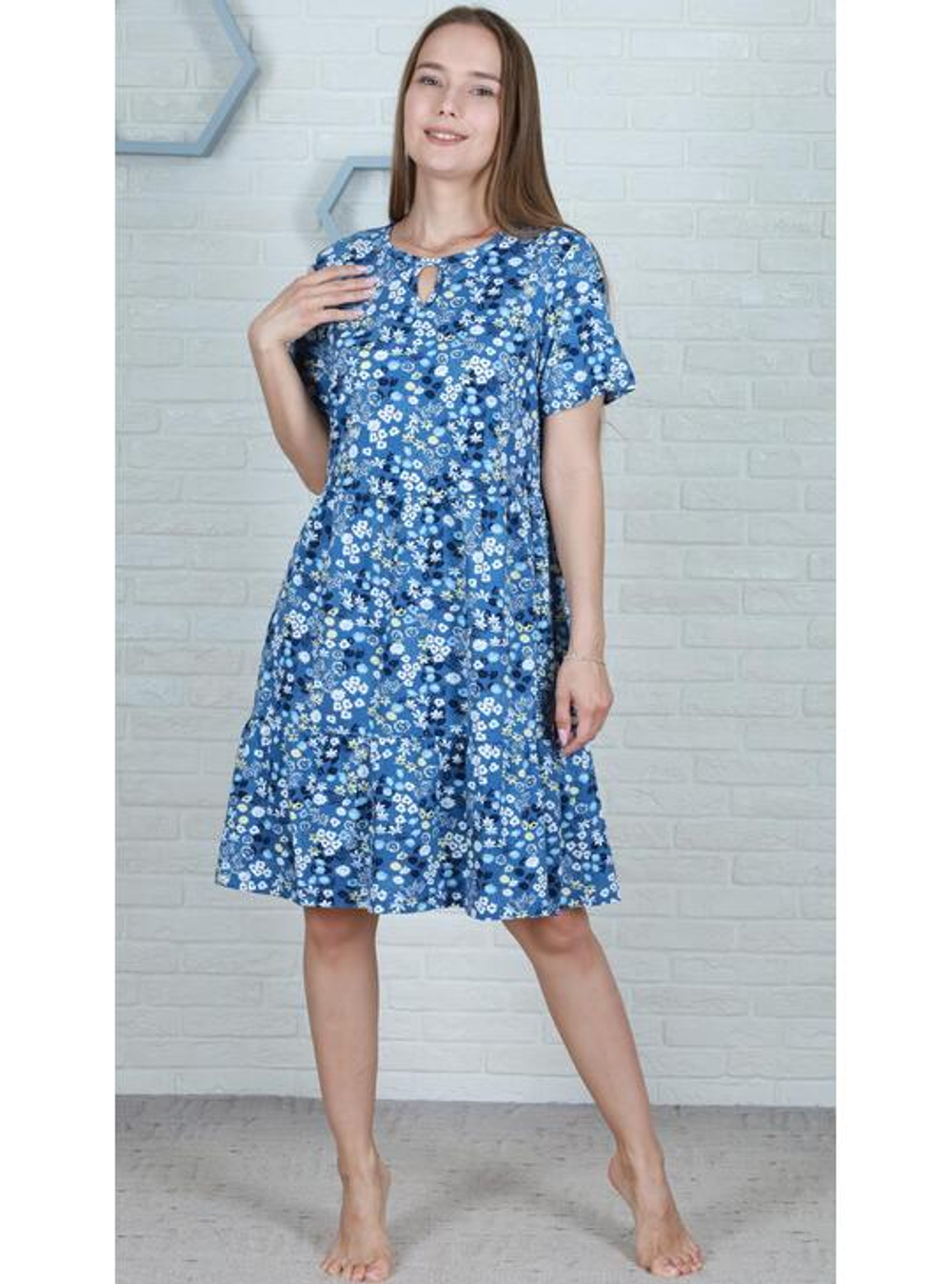 2920-1 Домашнее платье женское (54)