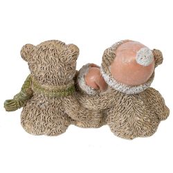 GAEM Фигурка декоративная "Мишки", L10,5 W5 H7 см