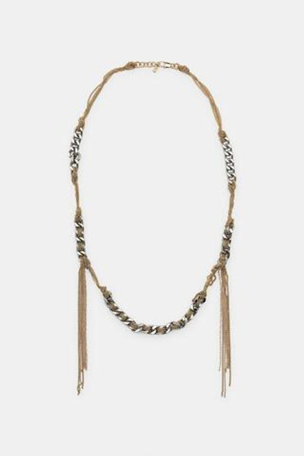 ZARA ОЖЕРЕЛЬЕ С ЦЕПОЧКАМИ, ЗОЛОТОЙ/СЕРЕБРЯНЫЙ