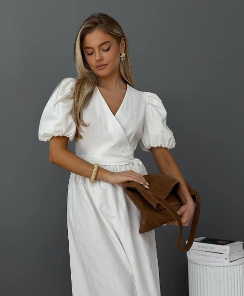 Платье на запах