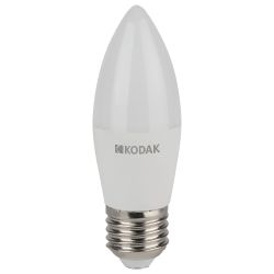 Лампа светодиодная Kodak LED B35-11W-865-E27 K 11Вт свеча холодный дневной свет Е27 | Лампы cветодиодные Свеча (B/C)