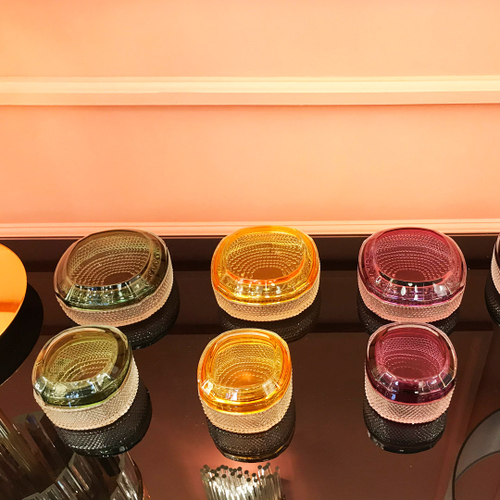 Шкатулка Cloyd CHASSE Box / шир. 9 см - фиолет. стекло (арт.50011)