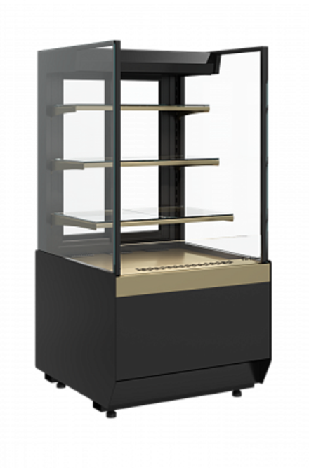 Холодильная витрина Carboma Cube 2 KC70 VV 0,6-1 STANDARD без боковин (версия 2.0) (9005-0109)