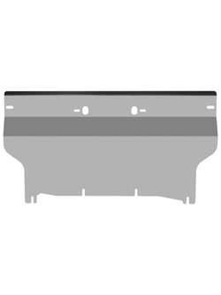 Защита картера (с креп.) для ROX 1 (2024-н.в.) 1.5 бензин AT гибрид (алюминий, 3 мм)  NLZ.117.01.030A