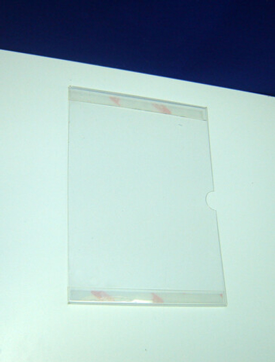 Карман информационный вертикальный №2 А5+скотч