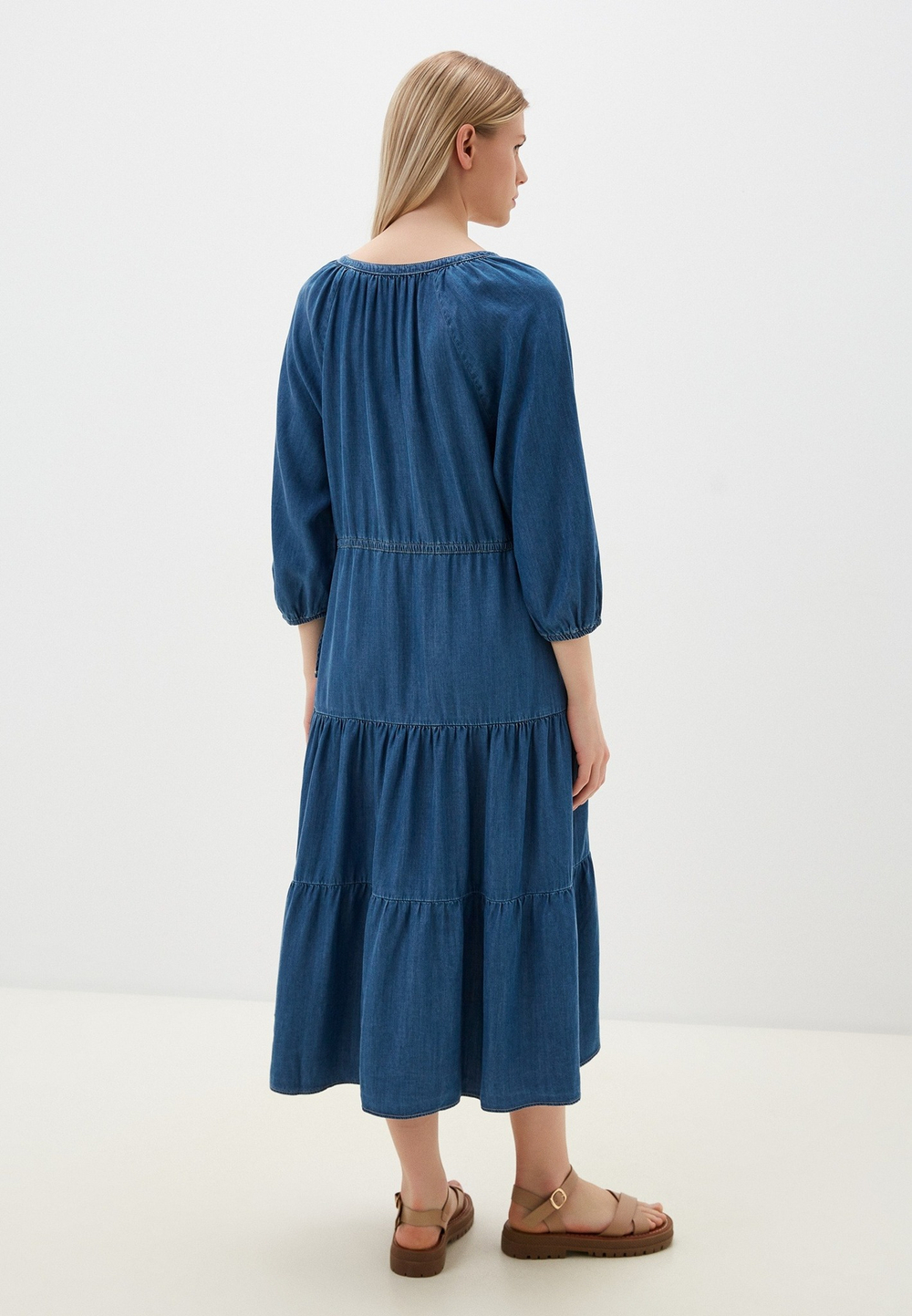 Платье женское LEVI'S CECILE MIDI DRESS MED INDIGO - WORN IN