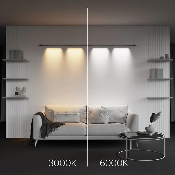 Светильник Точки / Points для системы освещения Axity 3000/6000К 24Вт 36° Technical c101cl-l1000-24w3-6k-b