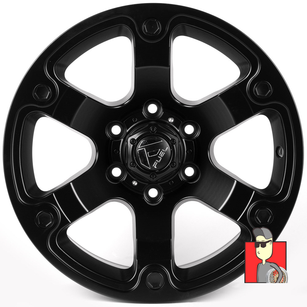 Комплект дисков Fuel 17x8.5 et0 6x139.7