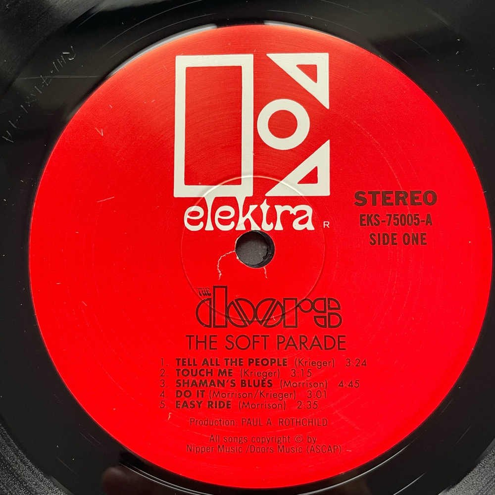 Винтажная виниловая пластинка LP The Doors The Soft Parade (США 2009)