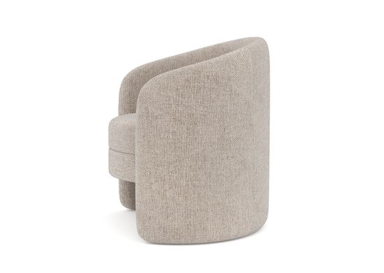 Кресло Ellipse E7.4 (молочный, рогожка)