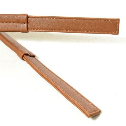 Ручки сумочные плоские 65см, светло-рыжий [8089]