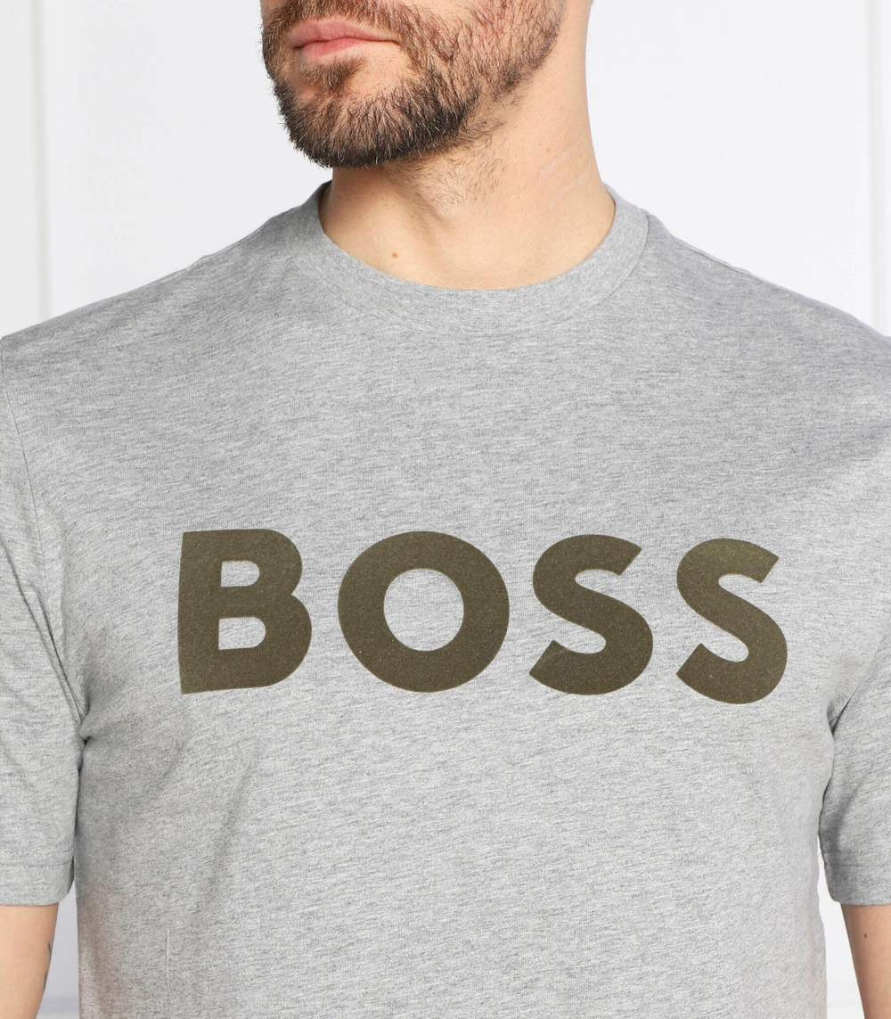 футболка tiburt 318 BOSS BLACK - серый(50477303)