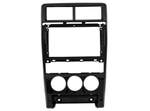 Комплект рамки с разъёмами 9" Lada Priora 2013-2018 большая кнопки снизу [F5] - Car-Smart 9707F5
