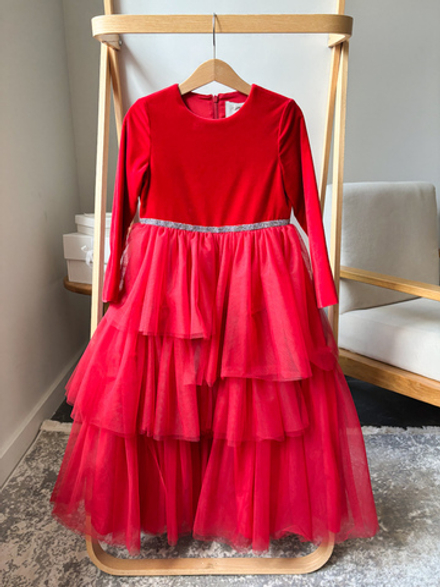 Бархатное платье Il Gufo, 116