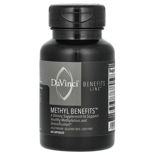 DaVinci Laboratories, Benefits Line, Methyl Benefits, 60 капсул