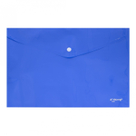 Папка-конверт на кнопке Yalong, A4, 260х360 мм, 160 мкм, ассорти в коробе, глянцевая, "Неон"