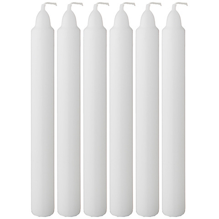 НАБОР СВЕЧЕЙ ИЗ 6 ШТУК "КЛАССИКА" ВЫСОТА 18 см