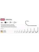 Крючки одинарный Crystal 9276 №06, 2 уп по 10 шт