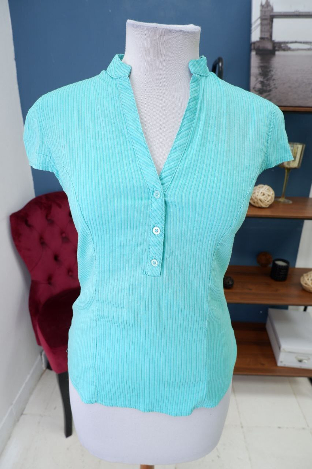 Рубашка Zolla летняя 42 размер