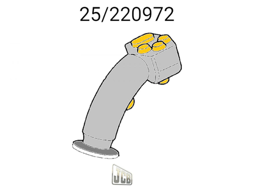 Ручка рычага управления JCB 128/13522, 128/G6889
