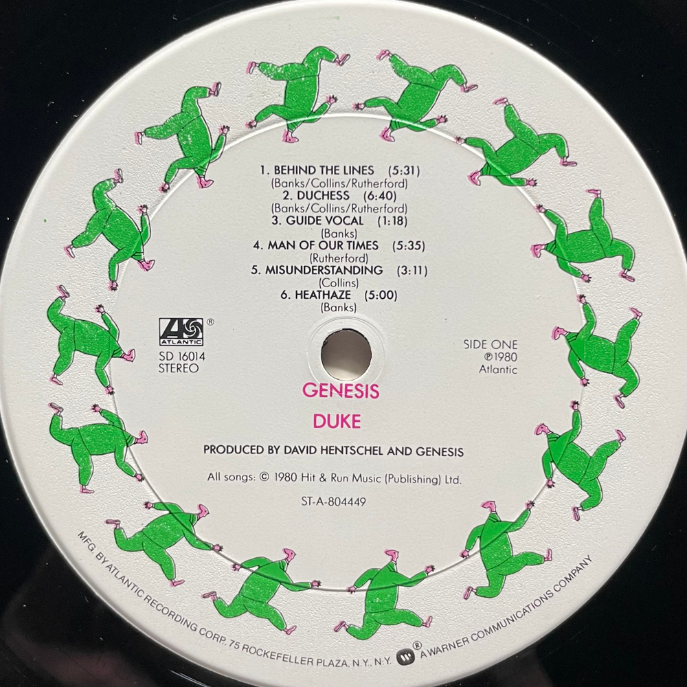 Genesis ‎– Duke (США 1980г.)