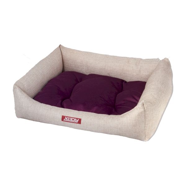 Лежак Люкс (флок) №4 violet