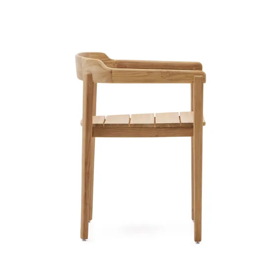 Стул Icaro из массива тика с натуральной отделкой