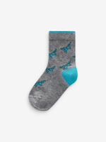 Носки хлопковые для мальчика Next 688-483, 10 шт., Серый, Синий, Зеленый