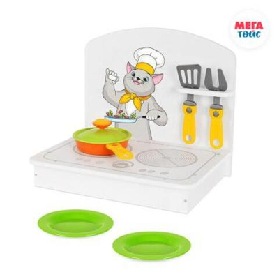 Кухня мини белая 6 предм. (Манюня)