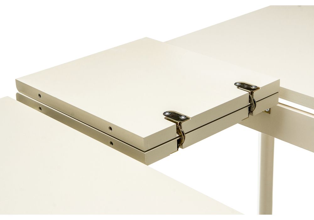 Стол Амато 106(136)х67х76 слоновая кость