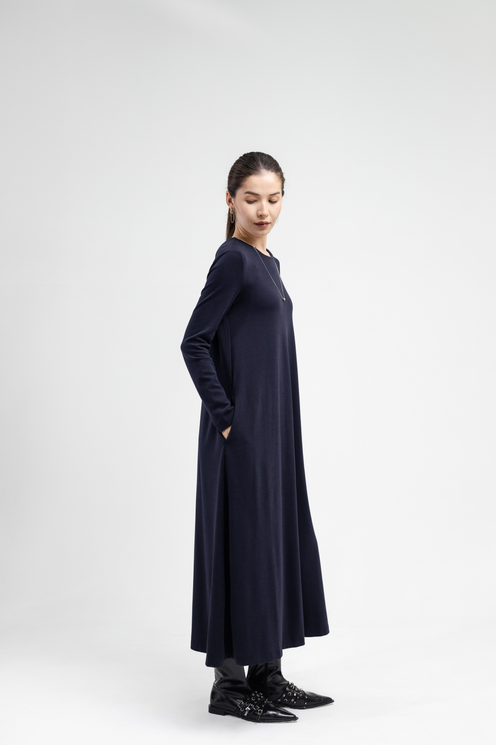 Платье-трапеция, М 2449-2