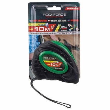 Рулетка 10M*25MM RockForce RF-5096P3125