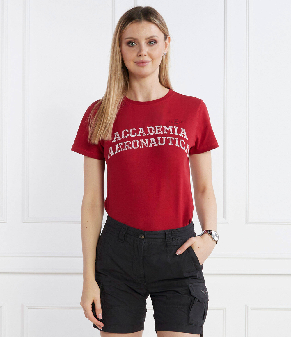 Футболка Aeronautica Militare - красный(TS2203DJ469)