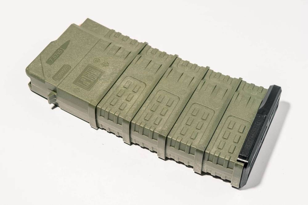 Магазин PufGun для Вепрь-308, .308 Win, 25 патронов, оливковый