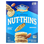 Blue Diamond, Almond Nut-Thins, снэки из рисовых крекеров с миндалем, оригинальные, 120,5 г (4,25 унции)