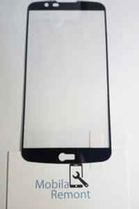 Защитное стекло "С рамкой" LG K410 (K10)/LG K430DS Черное