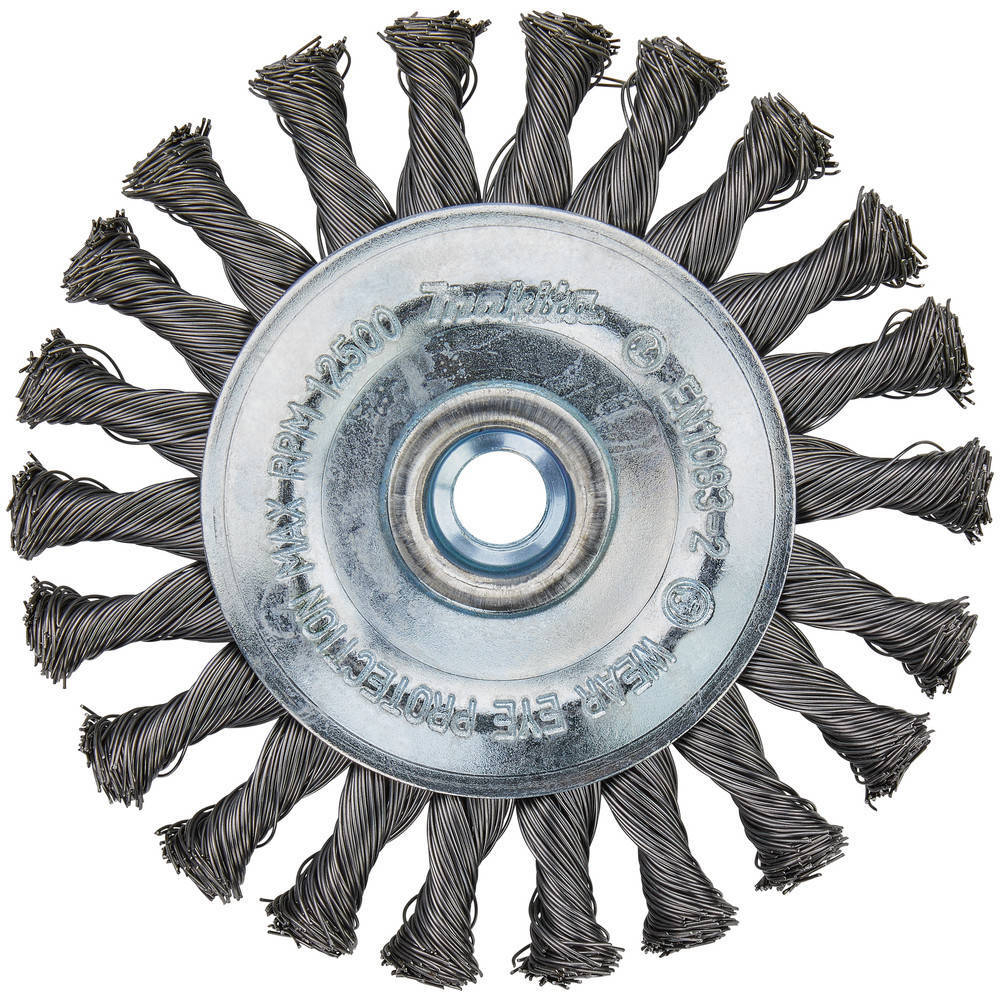 Щетка Makita 125 мм круглая витая для УШМ   D-29577